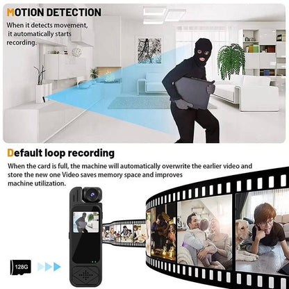 Full HD Wearable Security Camera