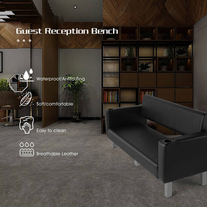 Stylish Office Reception Bench Seat