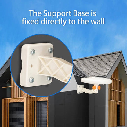 Indoor/Outdoor HD TV Antenna with 360° Signal Booster