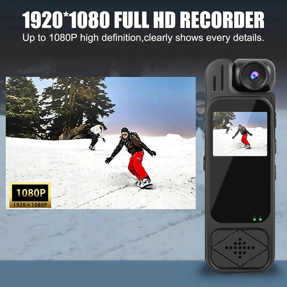 Full HD Wearable Security Camera
