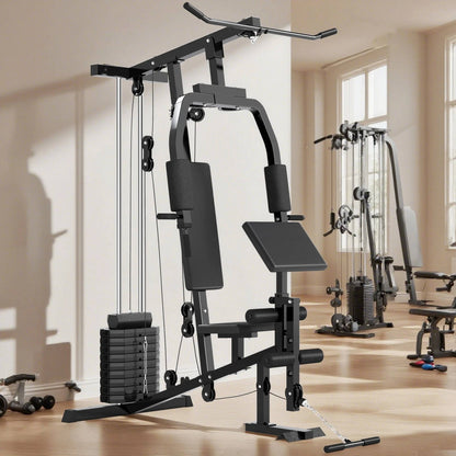 Home Gym System For Chest And Pull Up Exercises