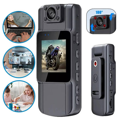 Wide Angle Night Vision Security Body Cam - Halri