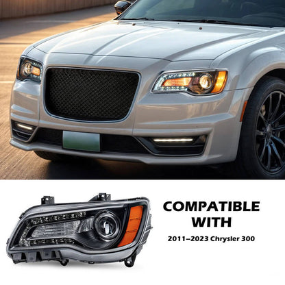 Premium Chrysler 300 LED Projector Headlights Kit