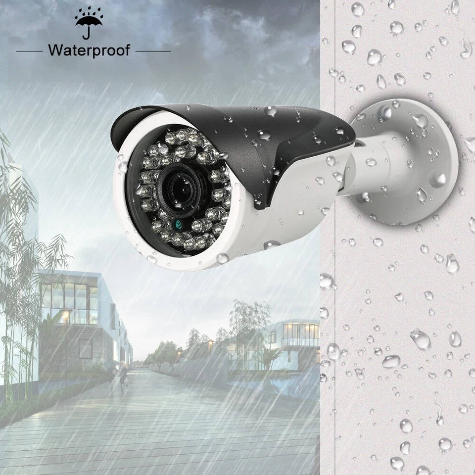 Outdoor WiFi Camera System with Night Vision