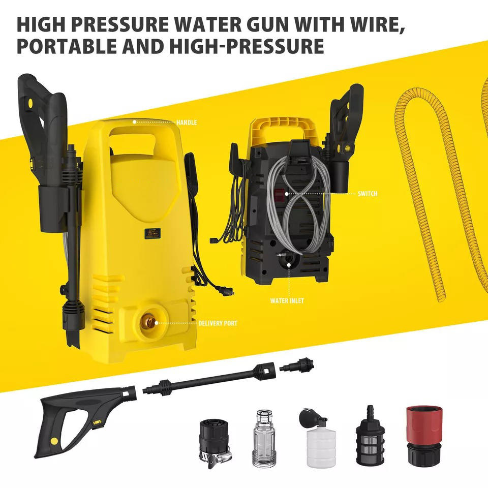 Powerful High Pressure Washer 5000 PSI
