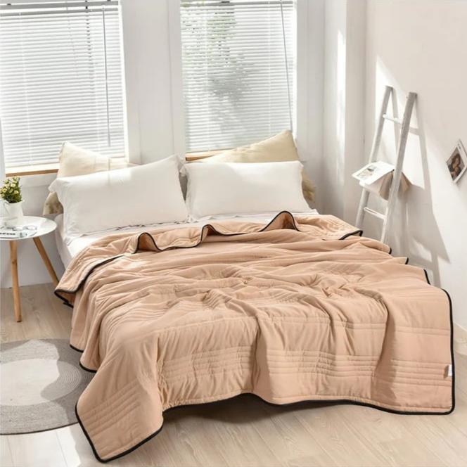 Soft Cooling Throw Blanket for Restful Sleep