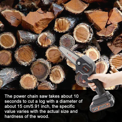 Powerful Portable 24V Compact Chainsaw Kit
