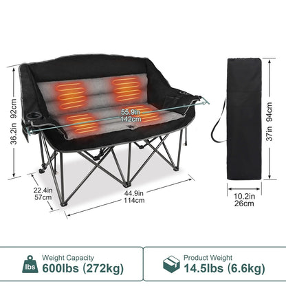 Warm Dual Outdoor Folding Chair