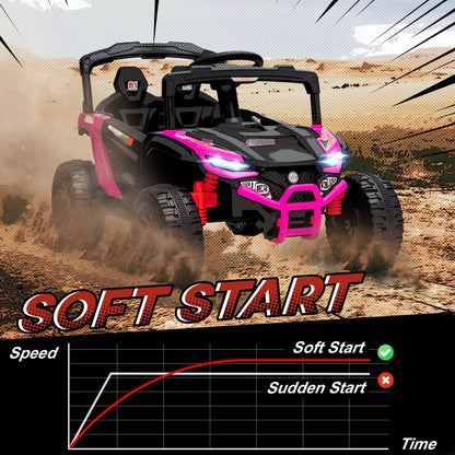 Fast Electric Ride On Car For Kids Ages 3-8