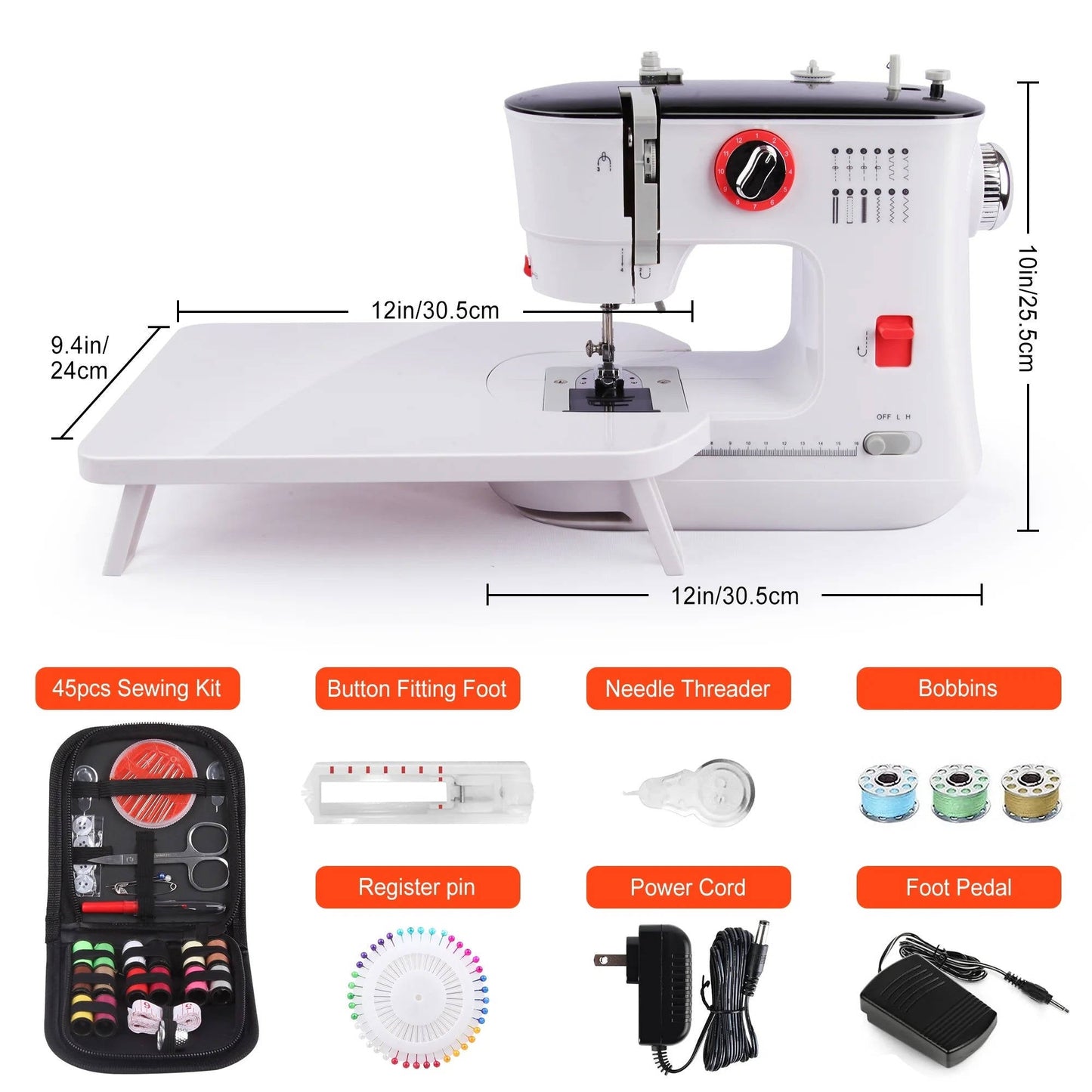 Compact Easy Use Sewing Machine for Starters