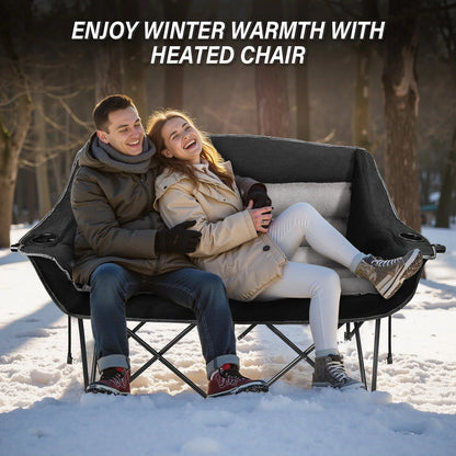 Warm Dual Outdoor Folding Chair