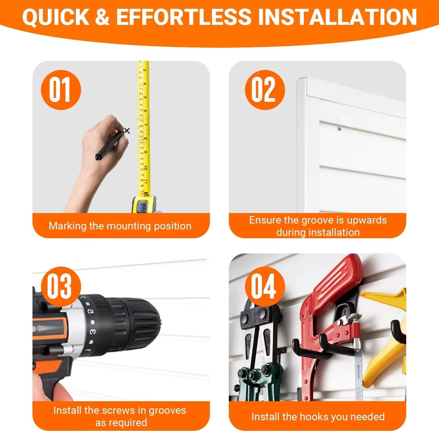 Versatile Garage Storage Panel