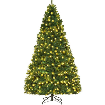 Tall Pre Lit Christmas Tree with LEDs