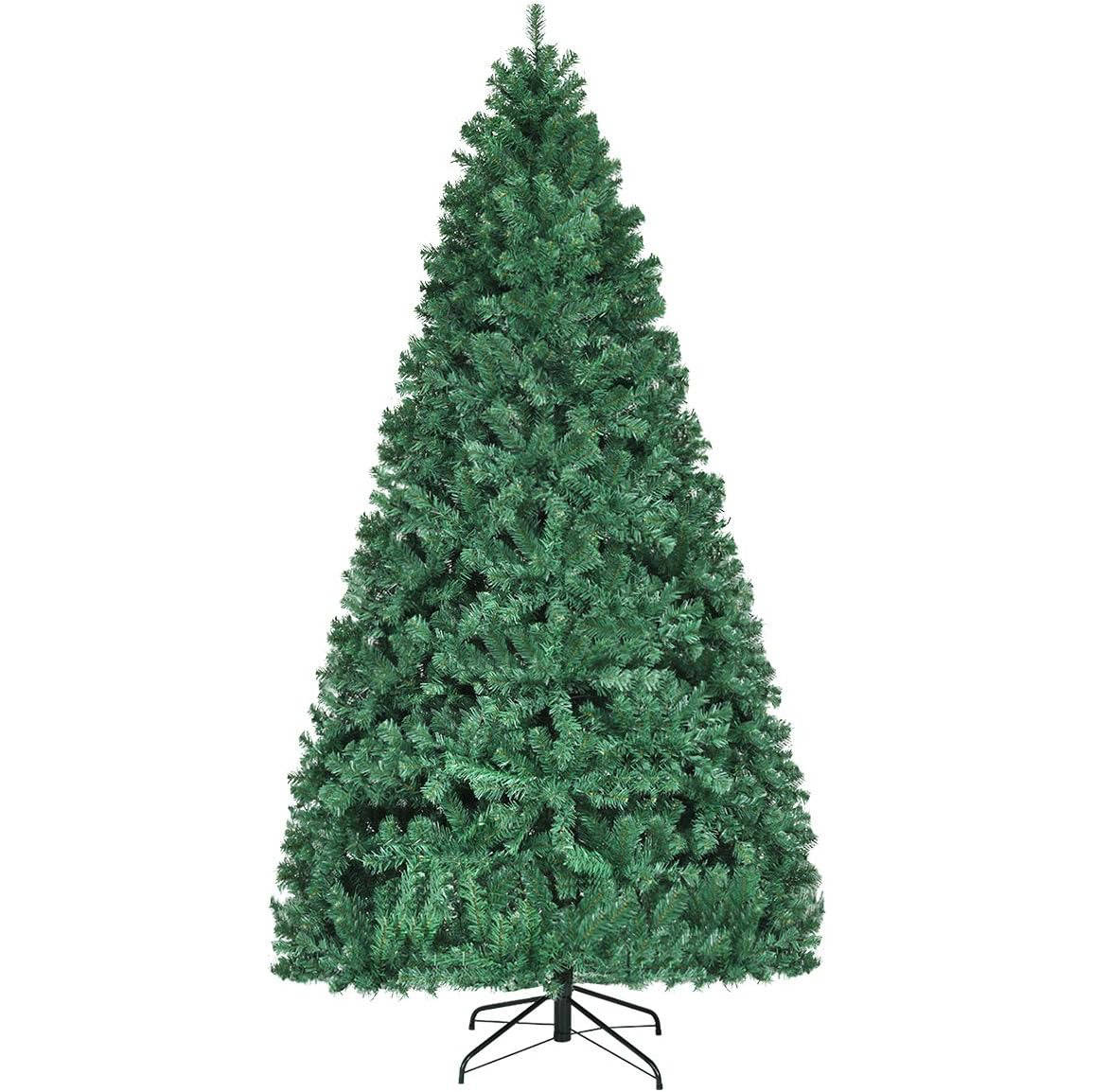 Tall Pre Lit Christmas Tree with LEDs