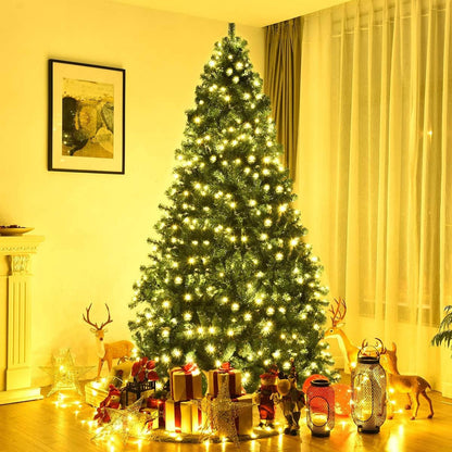 Tall Pre Lit Christmas Tree with LEDs - Halri