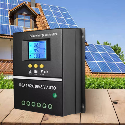 High Efficiency Solar Panel Charge Controller 12/24/36/48v - Halri