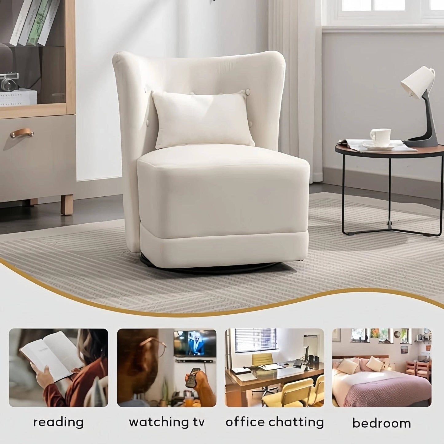Comfortable Rotating Armchair