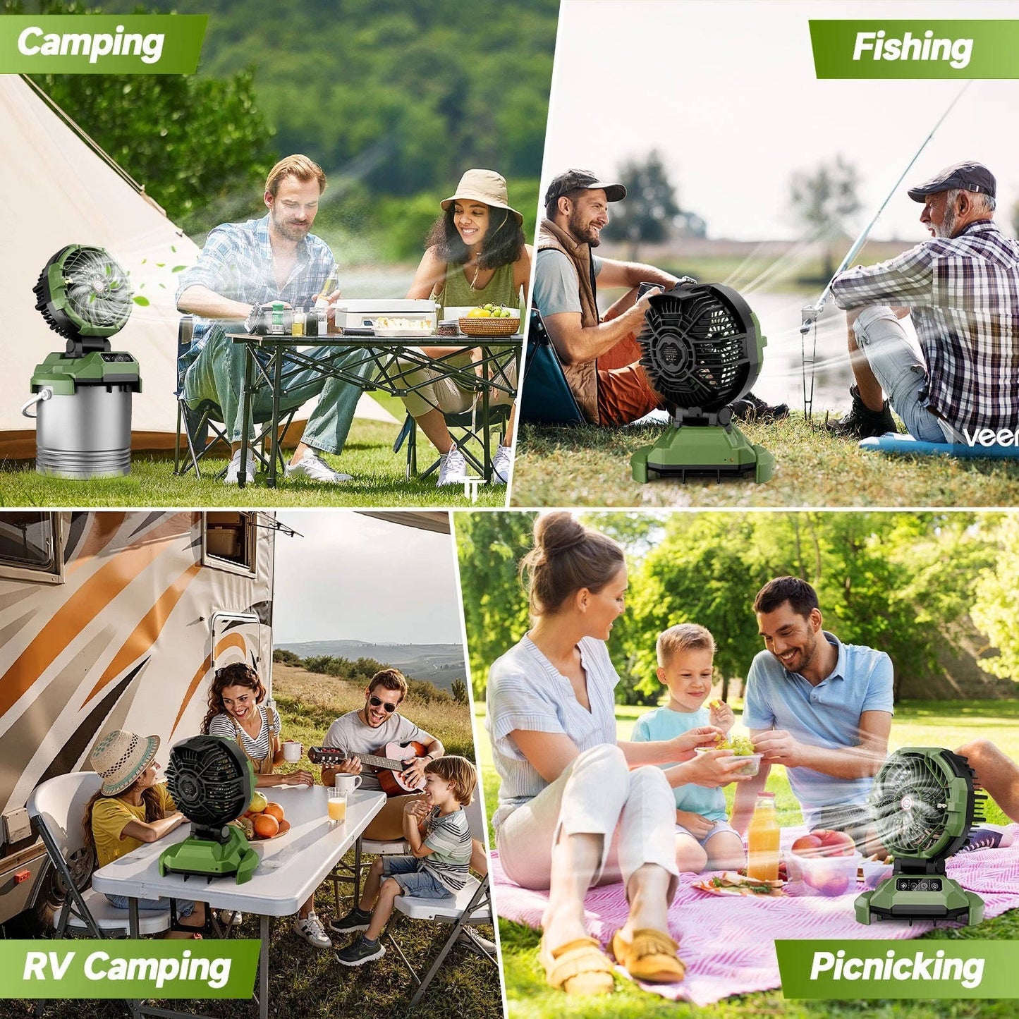 Outdoor Cooling Portable Mist Fan
