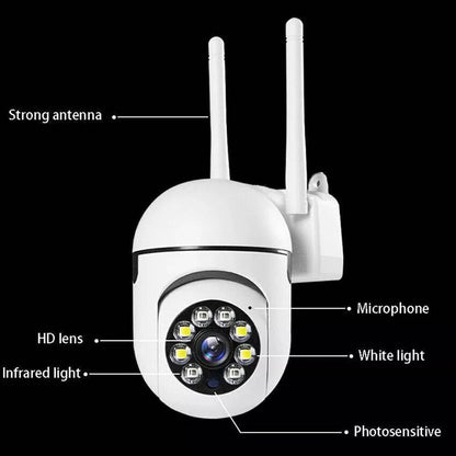 2 Pack Wireless Home Security Cameras, 1080P HD, Night Vision