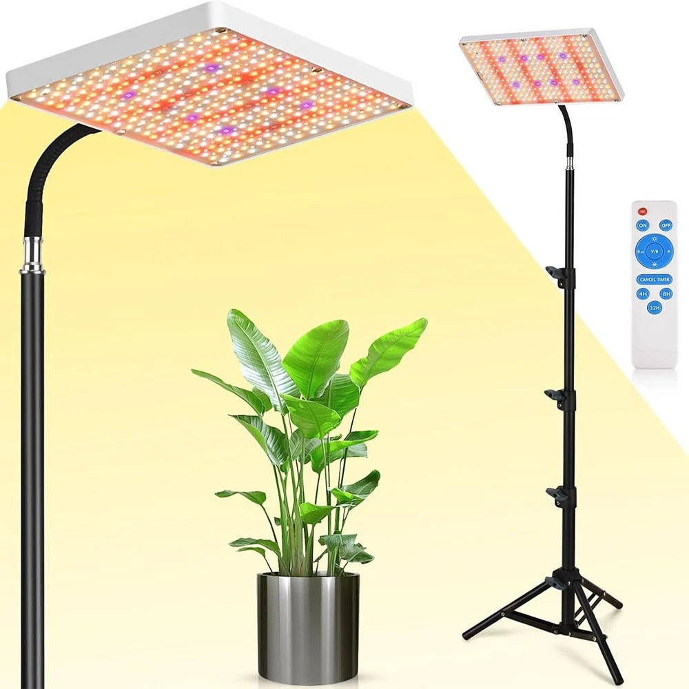 Bright Adjustable Floor Lamp for Indoor Gardening