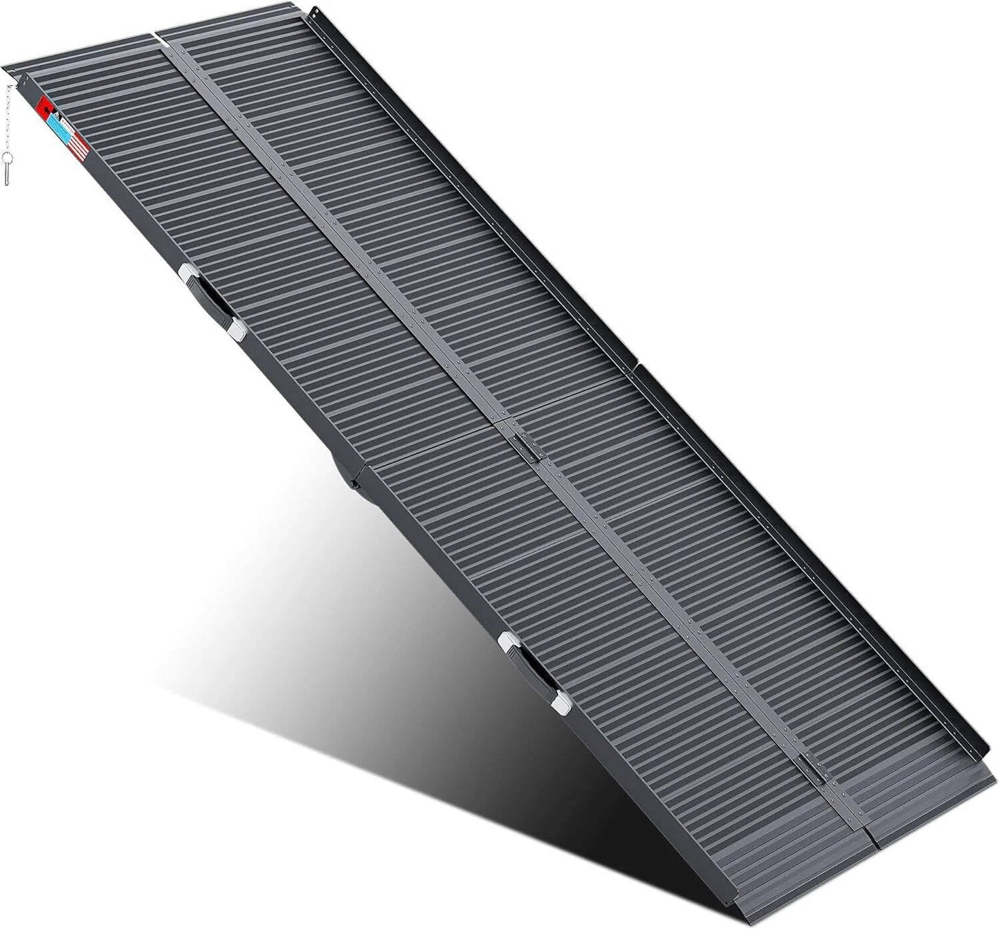Compact Lightweight Folding Ramp Non-Slip 600lb Capacity