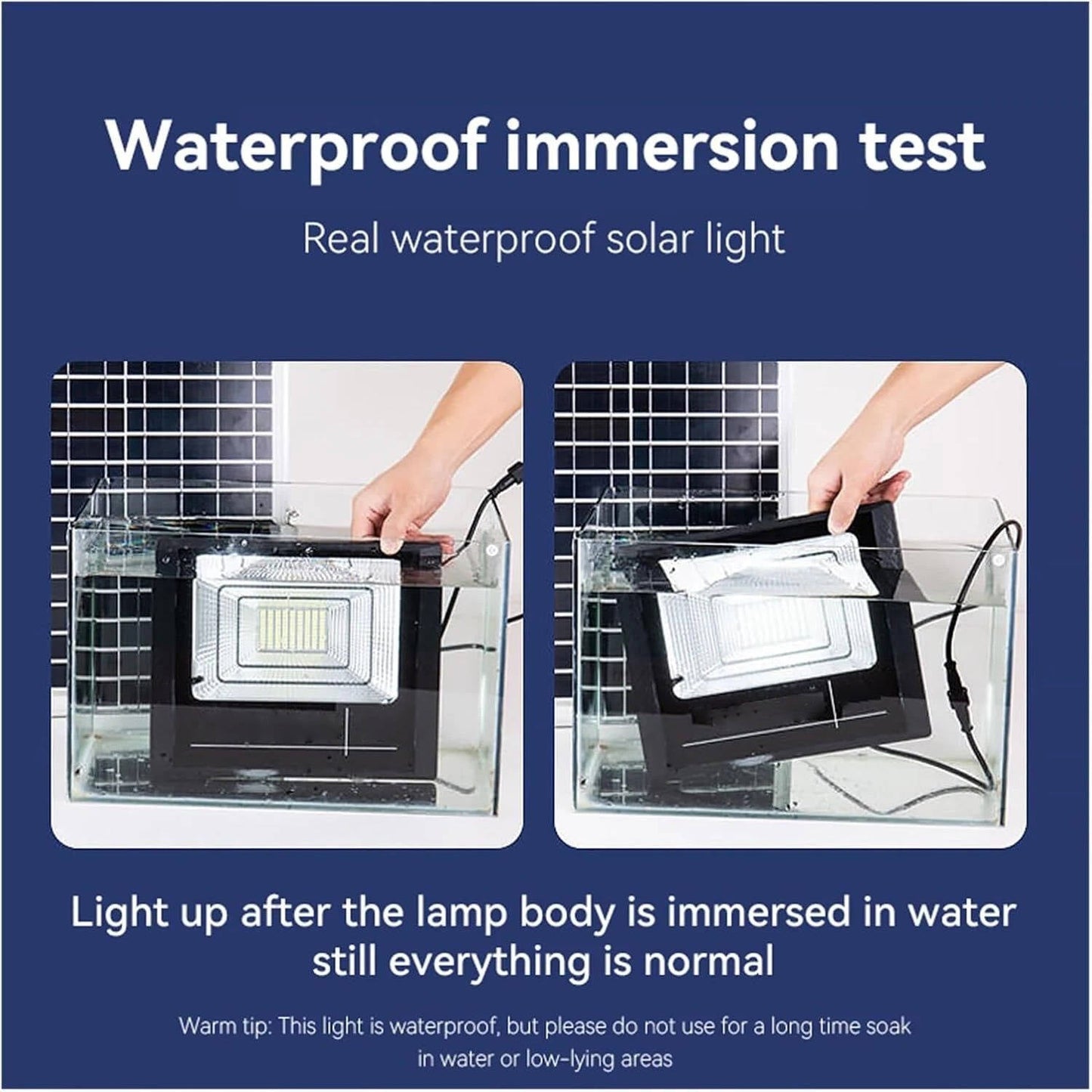 Bright Outdoor LED Solar Security Lights