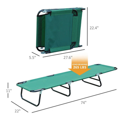 Portable Reclining Beach Chair