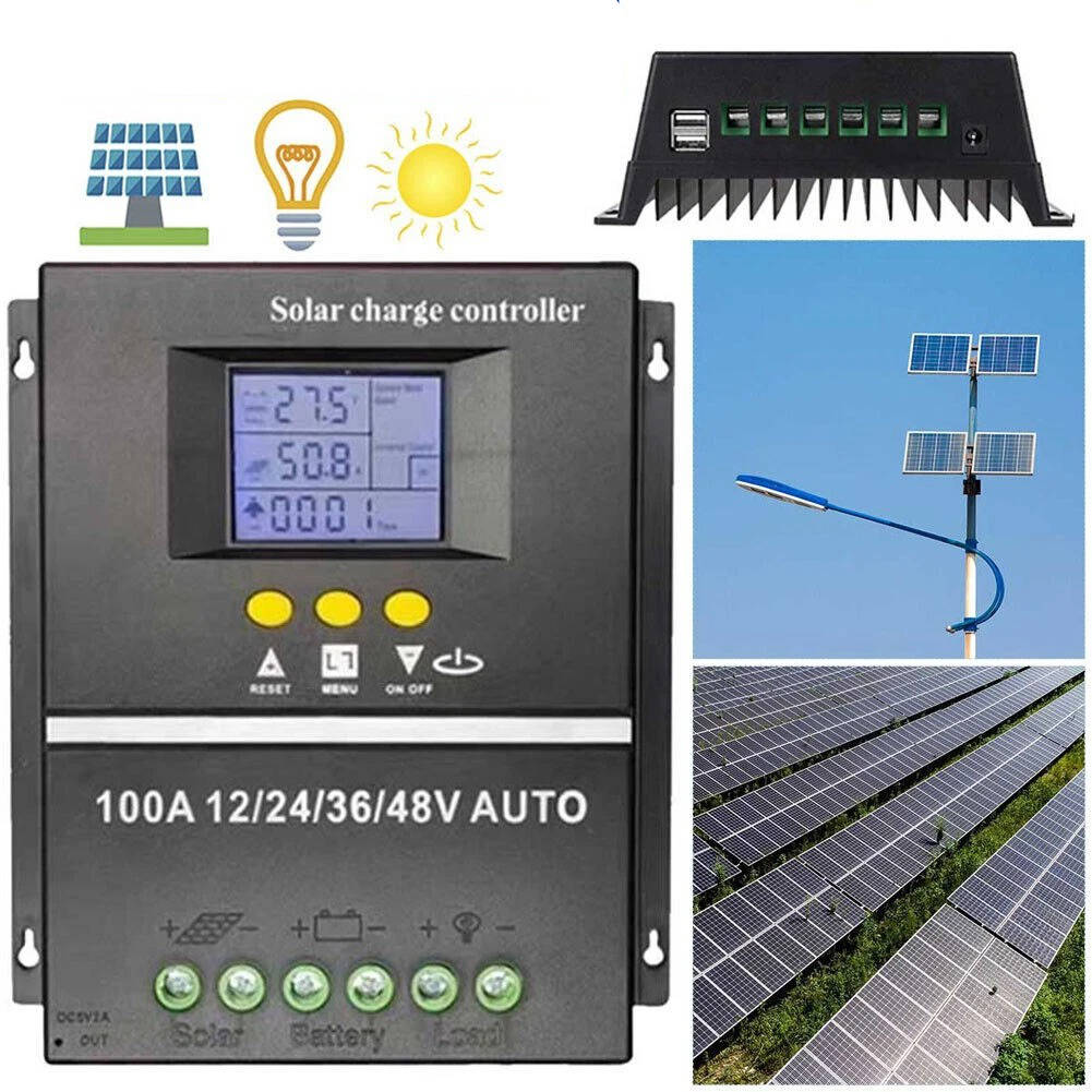 High Efficiency Solar Panel Charge Controller 12/24/36/48v