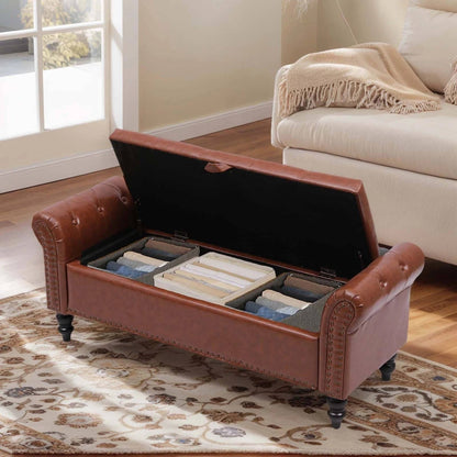 Comfortable Bedroom Storage Bench Seat