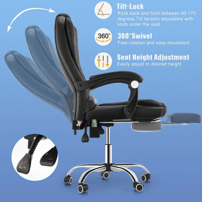 Ergonomic Massage Desk Chair