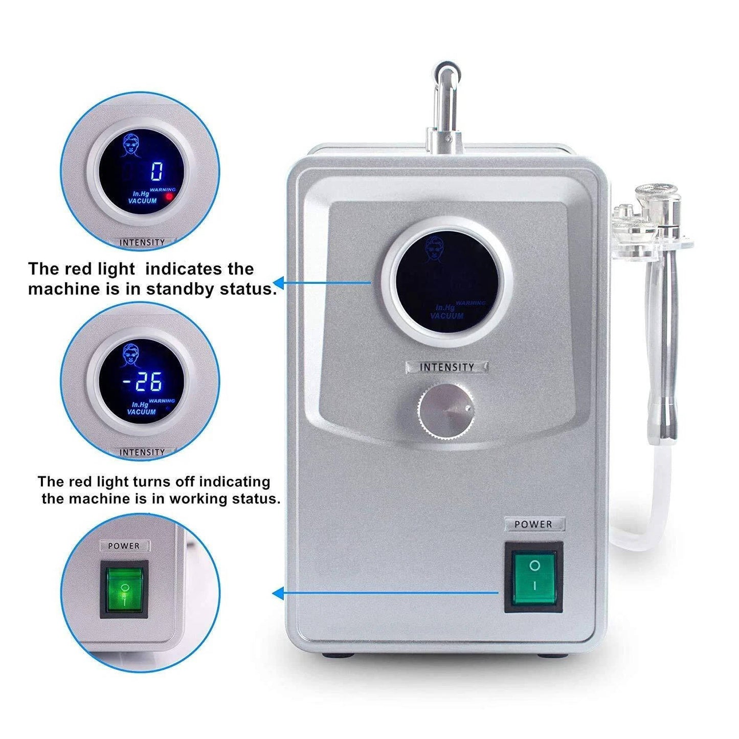 Advanced Diamond Skin Exfoliation Facial Device