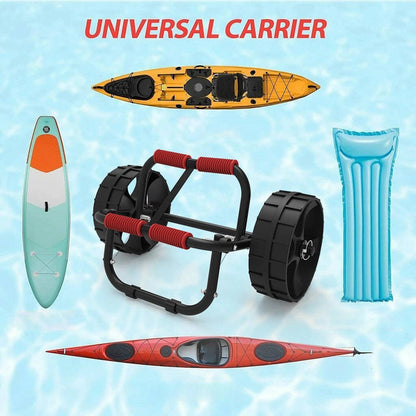 Sturdy Kayak Canoe Trolley Wheels
