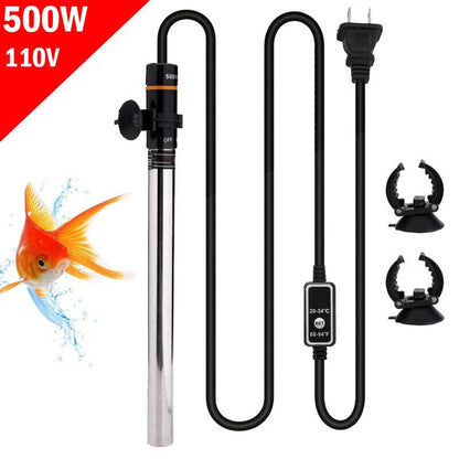 Powerful Submersible Aquarium Heater with Thermostat