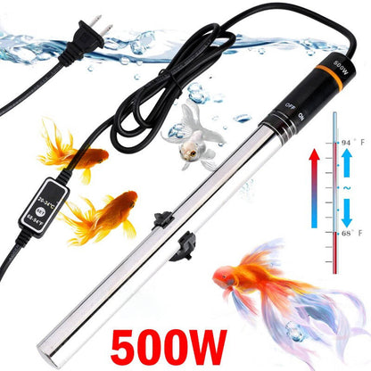 Powerful Submersible Aquarium Heater with Thermostat