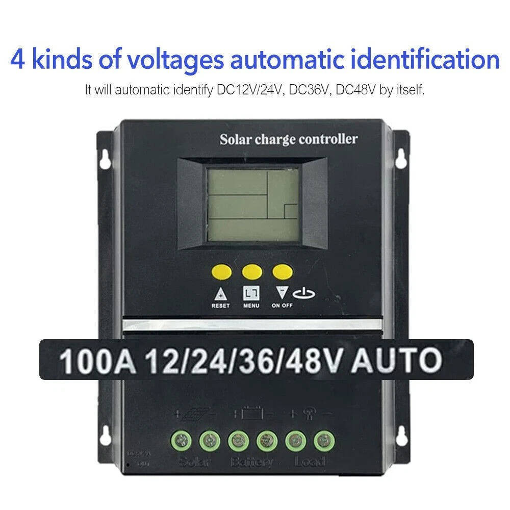 High Efficiency Solar Panel Charge Controller 12/24/36/48v