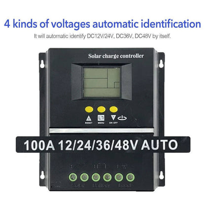 High Efficiency Solar Panel Charge Controller 12/24/36/48v