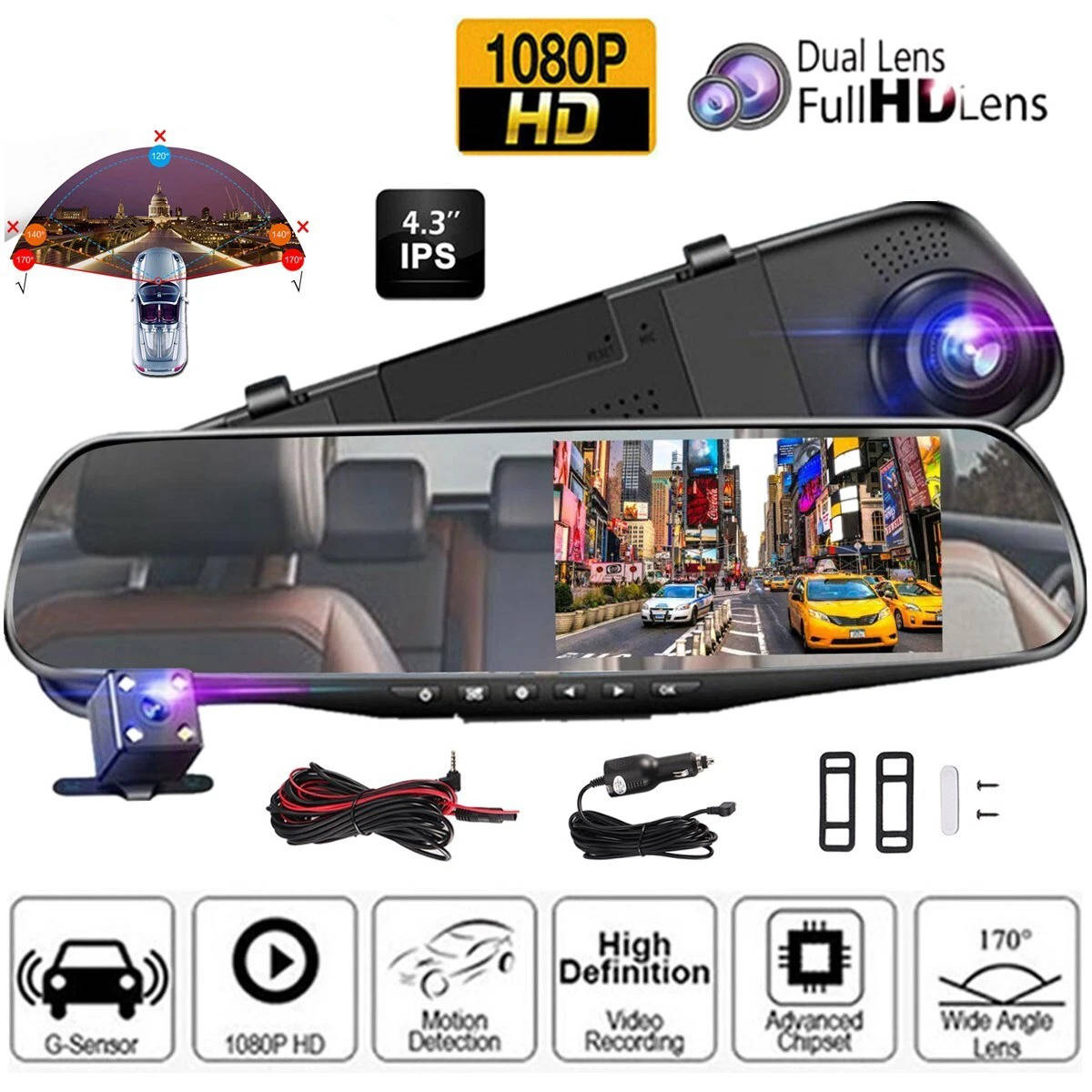 Reversing Car Backup Camera System