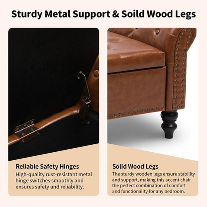 Comfortable Bedroom Storage Bench Seat