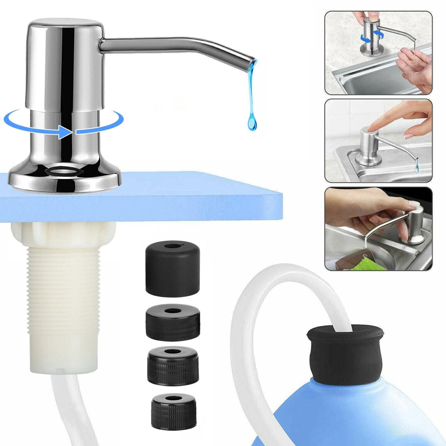 Wall Mounted Hand Soap Dispenser - Halri