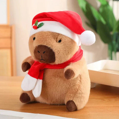 Niedliche Baby-Capybara-Plüschtiere für die Feiertage