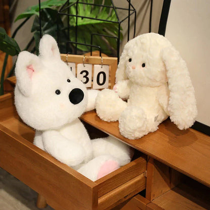 Snug Bunny & Puppy Soft Toy Friends - Halri