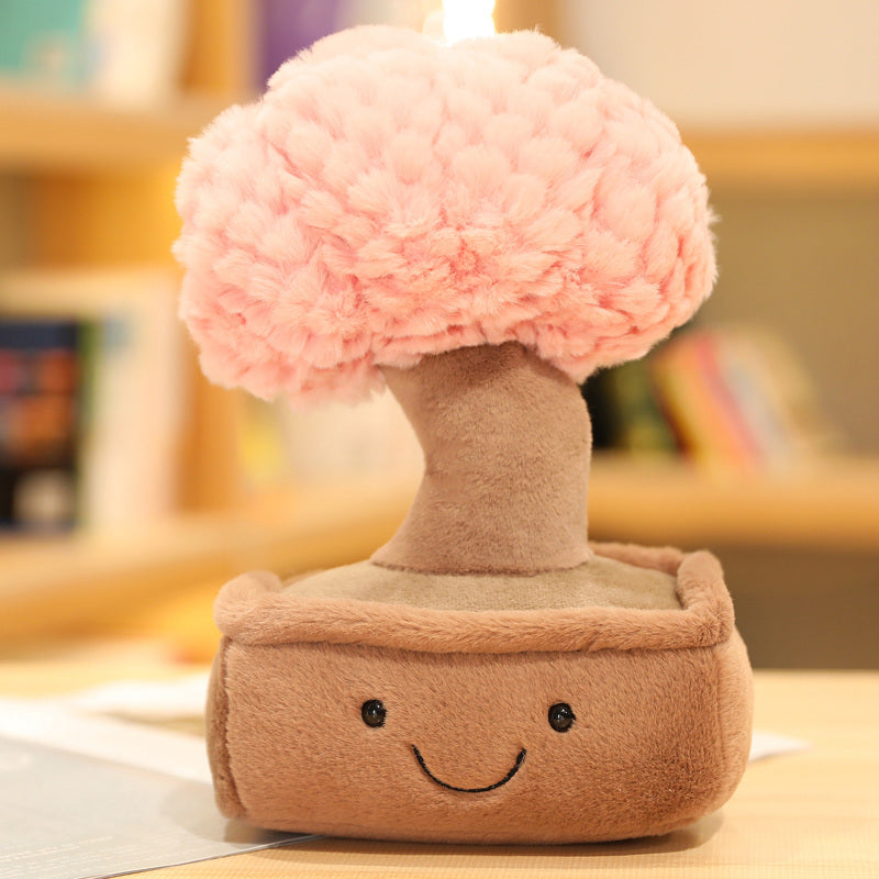 Niedliche Mini-Bonsai-Baumfreund-Plüschtiere
