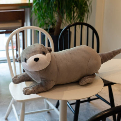 Niedliche Otter-Plüschtiere