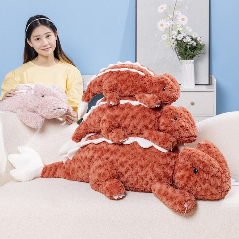 Soft Adorable Pink Lizard Stuffed Animals - Halri