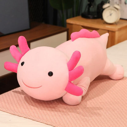Niedliches Axolotl-Plüschtier-Set