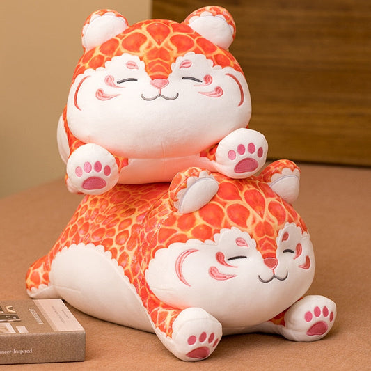 Adorable Fat Tabby Cat Plush - Halri