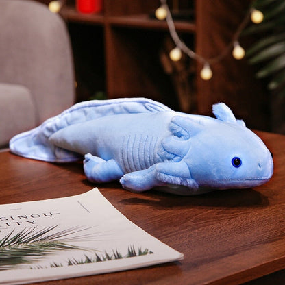 Niedliches Axolotl-Plüschtier-Familienset