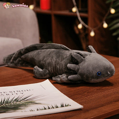 Niedliches Axolotl-Plüschtier-Familienset