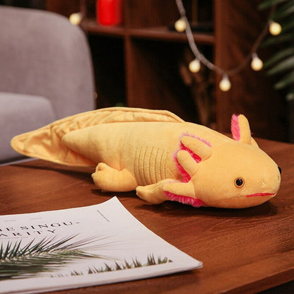 Niedliches Axolotl-Plüschtier-Familienset