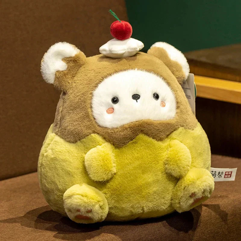 Niedliche Fuji-Teddybären als Kuscheltiere